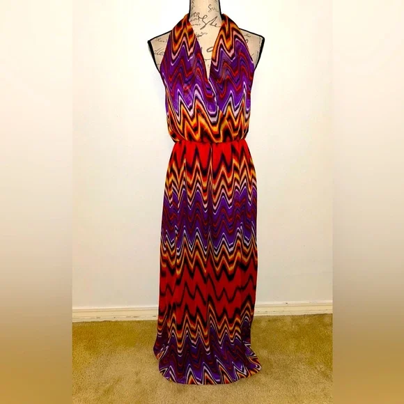 💜🧡Bisou Bisou Maxi Dress🧡💜 - Picture 1 of 13